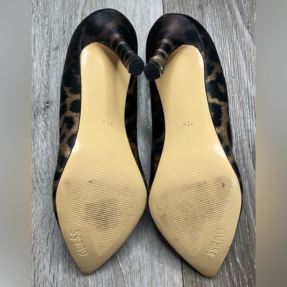 Guess Pointed Toe Cheetah Heel GWELOY2 Size 7.5 - Picture 7 of 16